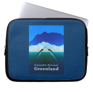 Greenland - Narwhal Laptop Sleeve