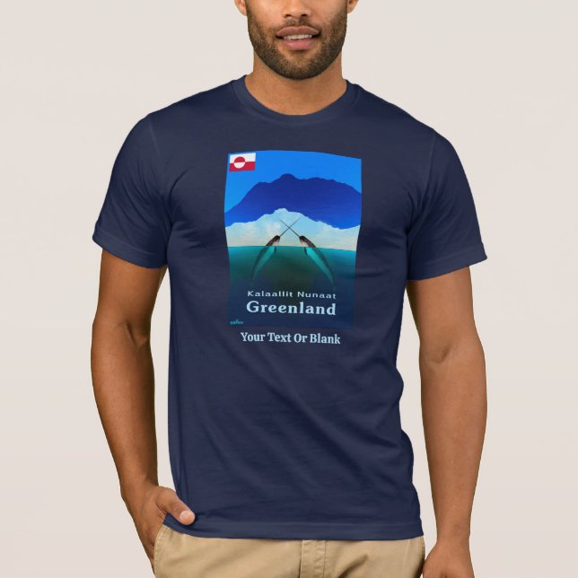 Greenland - Narwhal T-Shirt (Front)