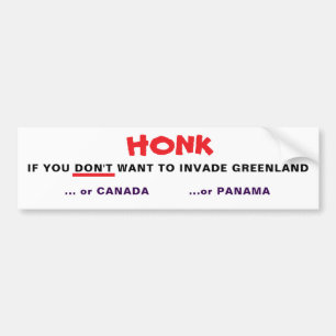 Greenland Peace Bumper Sticker
