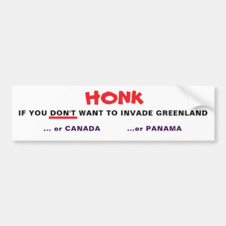 Greenland Peace Bumper Sticker
