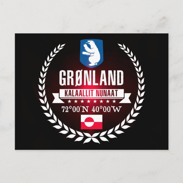 Greenland Postcard (Front)