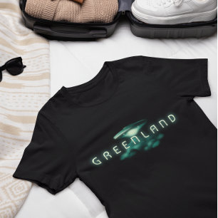 Greenland UFO Spaceship Flying Saucer Sightings T-Shirt