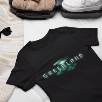 Greenland UFO Spaceship Flying Saucer Sightings T-Shirt