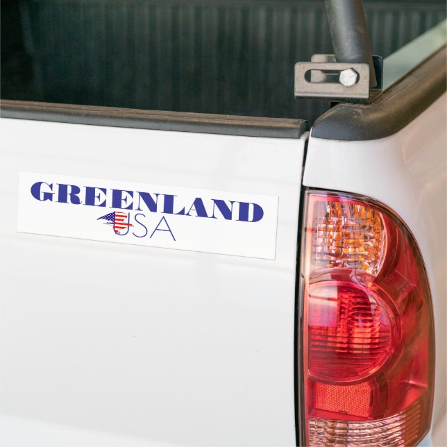 Greenland USA join the new Golden Age America Bumper Sticker (On Truck)