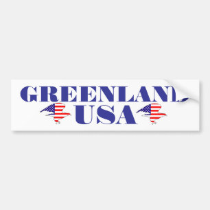 Greenland USA join the new Golden Age America Bumper Sticker
