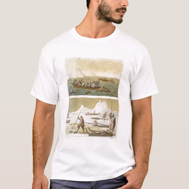 Greenland: Whale fishing and Seal hunting, from 'L T-Shirt (Front)