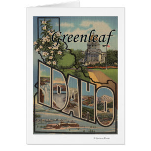 Greenleaf, Idaho - Large Letter Scenes