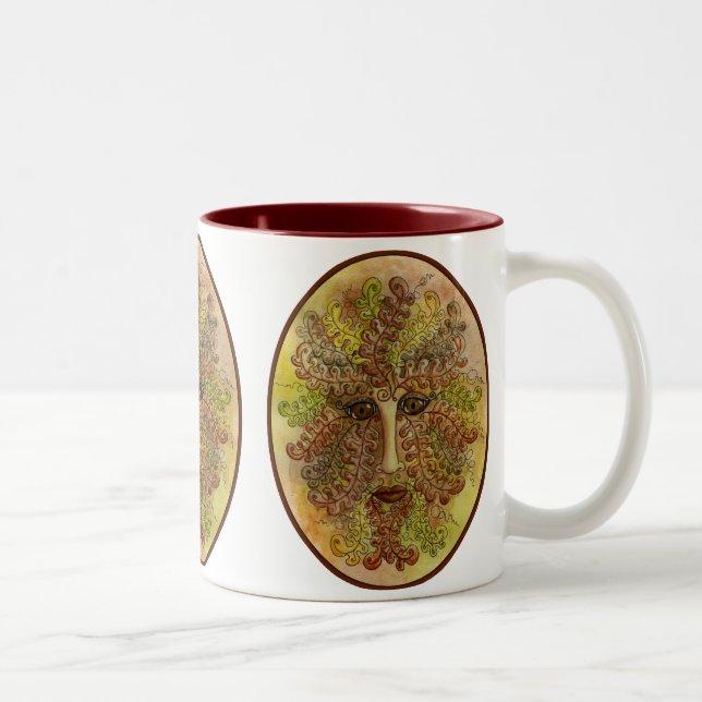 Greenman Autumn Mug (Right)