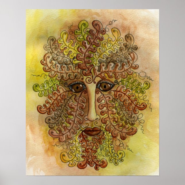 Greenman Autumn Poster (Front)