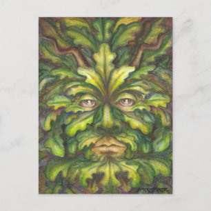 Greenman Postcard
