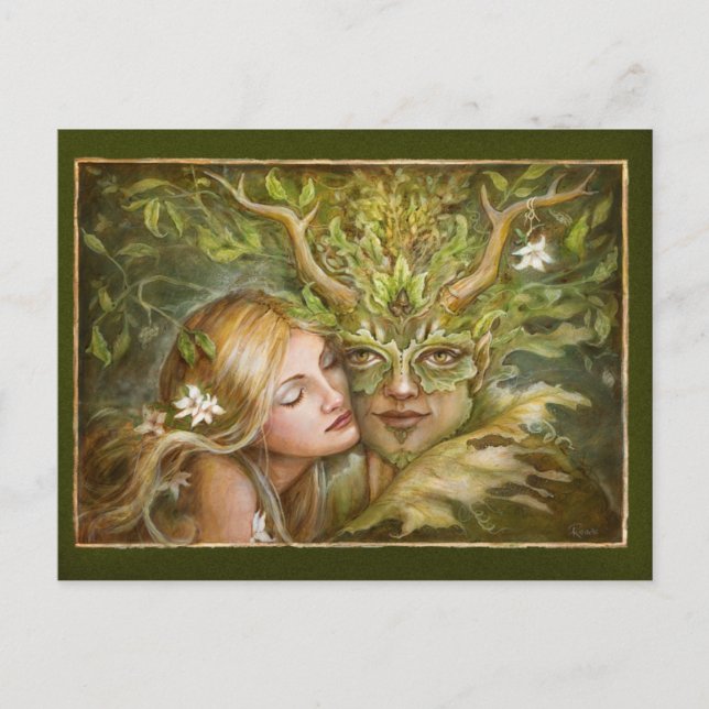Greenman Postcard (Front)