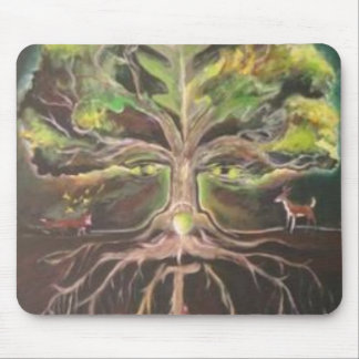 Greenman-tree of life Mousepad - Customised