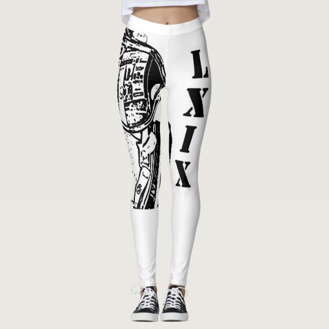 Greennuns69 Leggings respirator "16" album b?w (Front)