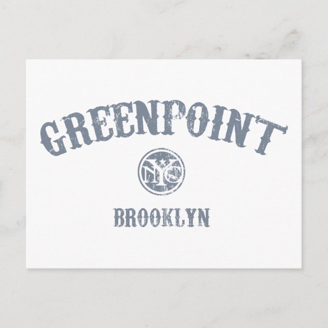 Greenpoint Postcard (Front)