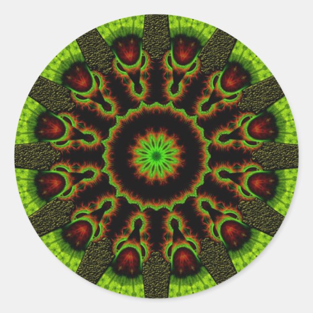 GreenRosa Sticker (Front)