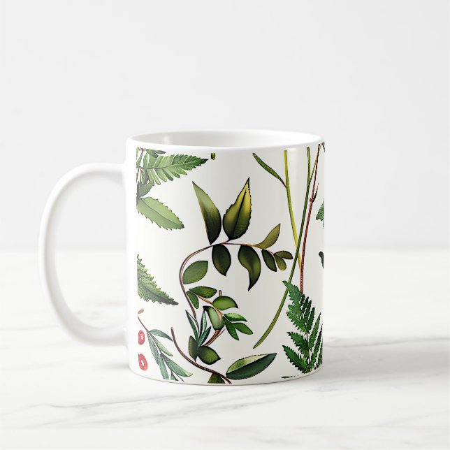 Greens Botanical Mug (Left)
