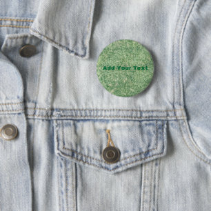 Greens Textured by Shirley Taylor 6 Cm Round Badge