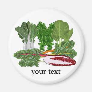 Greens Veggie Lovers Vegetables Magnet