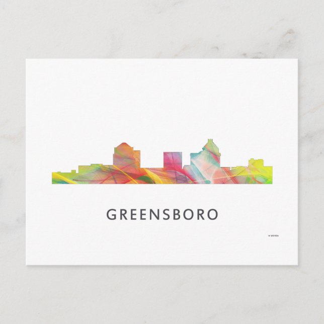 GREENSBORO, NC WB1 POSTCARD (Front)
