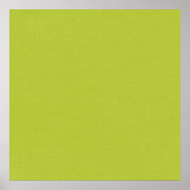 GreenSolidPaper LIGHT LEMON GREEN SOLID COLOR BACK Poster (Front)