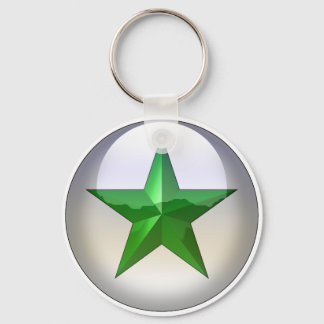GreenStarJewel Key Ring
