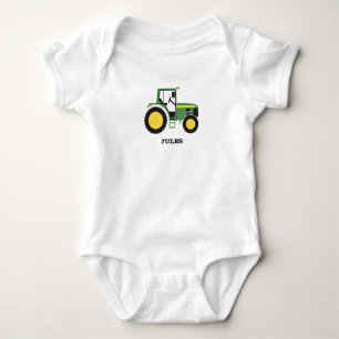 GreenTractor design Apparel Baby Bodysuit
