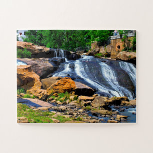Greenville Falls South Carolina Jigsaw Puzzle