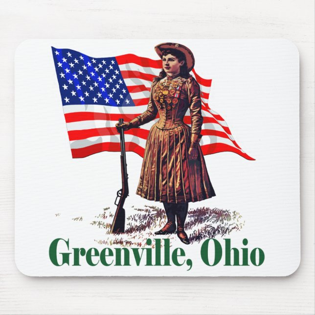 Greenville, Ohio Mouse Mat (Front)