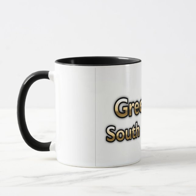 Greenville, South Carolina Mug (Left)