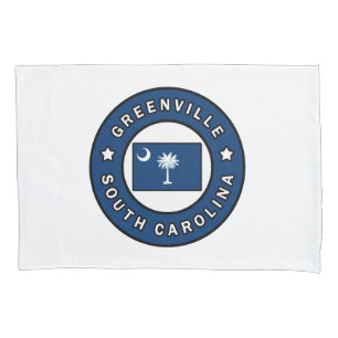 Greenville South Carolina Pillowcase