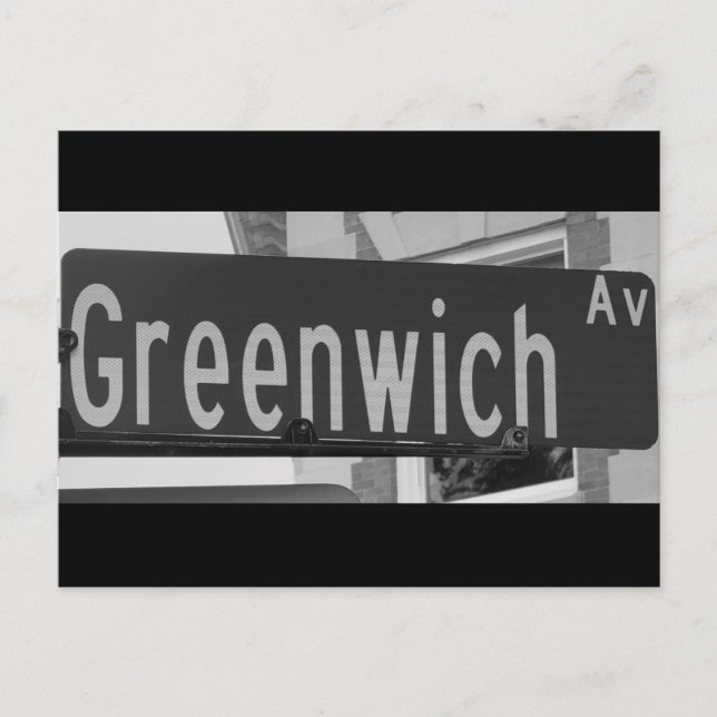 Greenwich Ave, Greenwich, CT Postcard (Front)