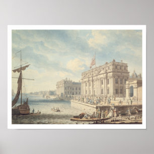 Greenwich Hospital (w/c) Poster