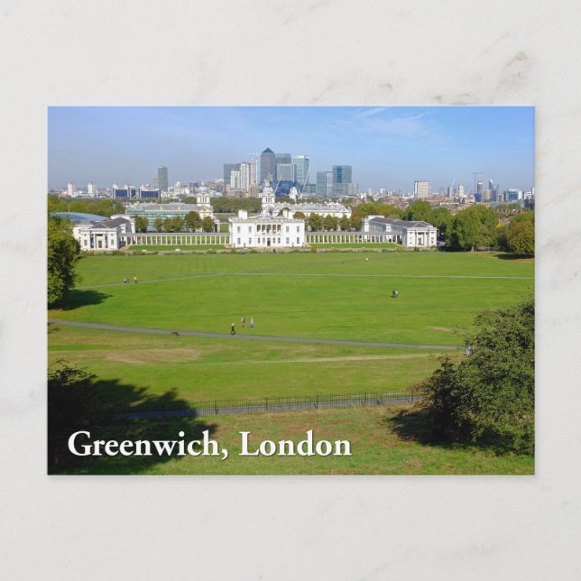 Greenwich London Postcard (Front)