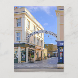 Greenwich Market, London UK Postcard