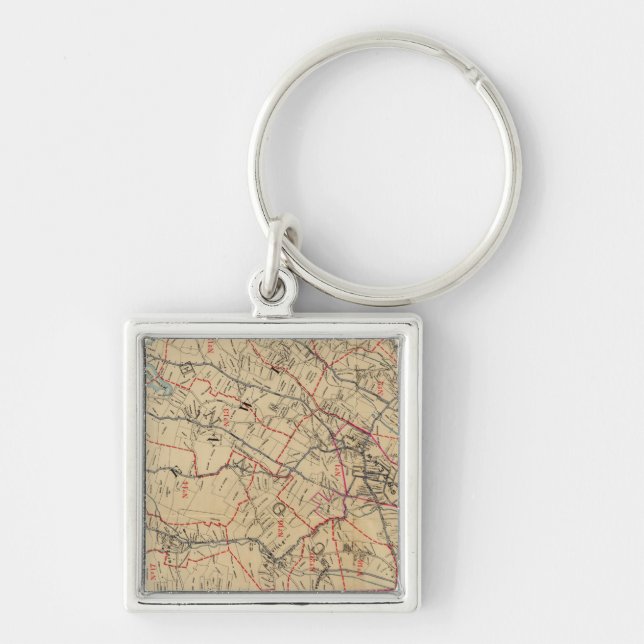 Greenwich, New York Key Ring (Front)