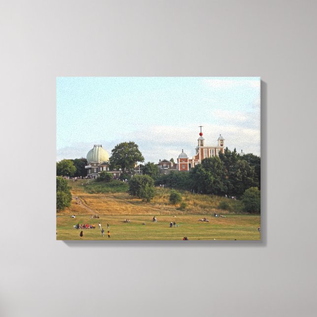 Greenwich Park, London Canvas Print (Front)