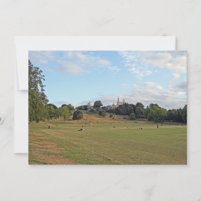 Greenwich Park, London card (Front)