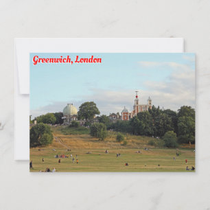 Greenwich Park, London card