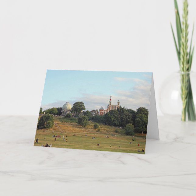 Greenwich Park, London Card (Front)