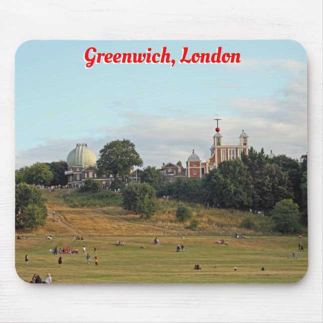 Greenwich Park, London Mouse Mat (Front)