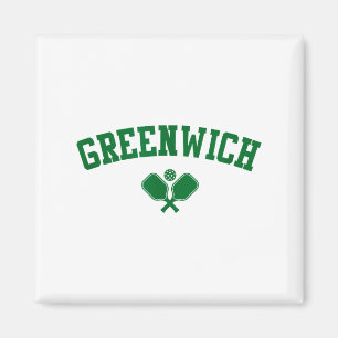 Greenwich pickleball green magnet