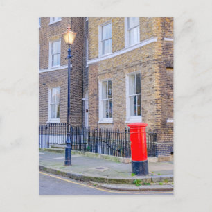 Greenwich Street Lamp, London UK Postcard