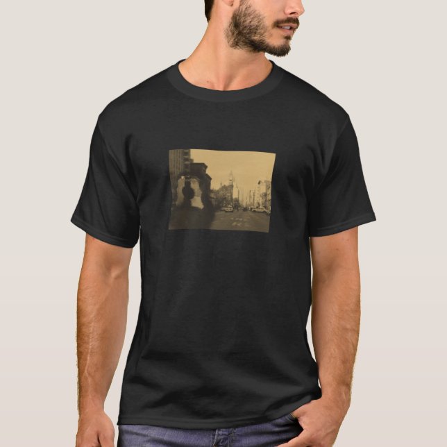 Greenwich Village & Gibson T-Shirt (Front)