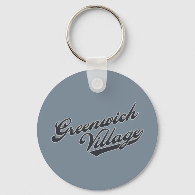 Greenwich Village Key Ring (Front)