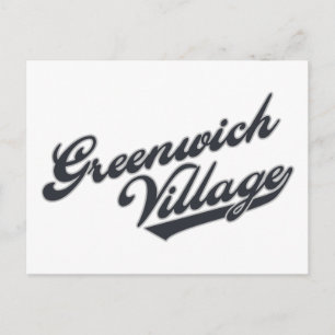 Greenwich Village Postcard