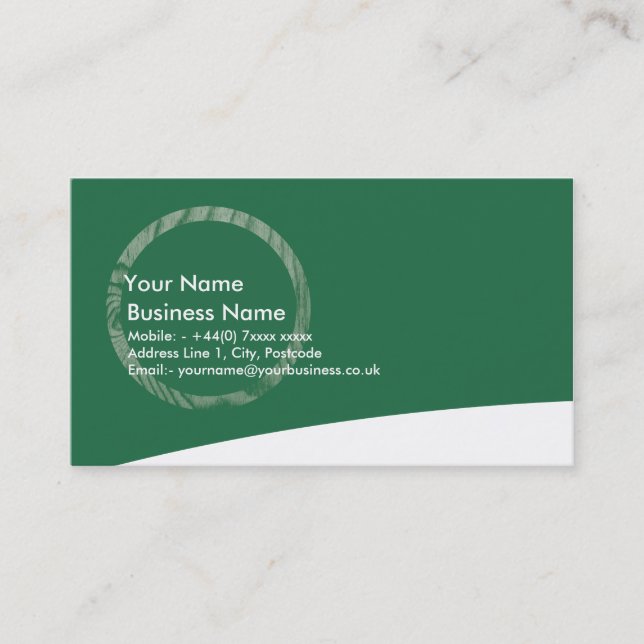 Greenwood Effect Business Card (Front)