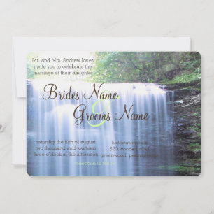 Greeny Nature Wedding Invitation
