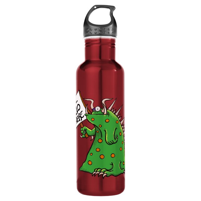 Greep Water Bottle Red (Front)