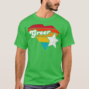 Greer South olina Vintage Distressed Souvenir 2 T-Shirt