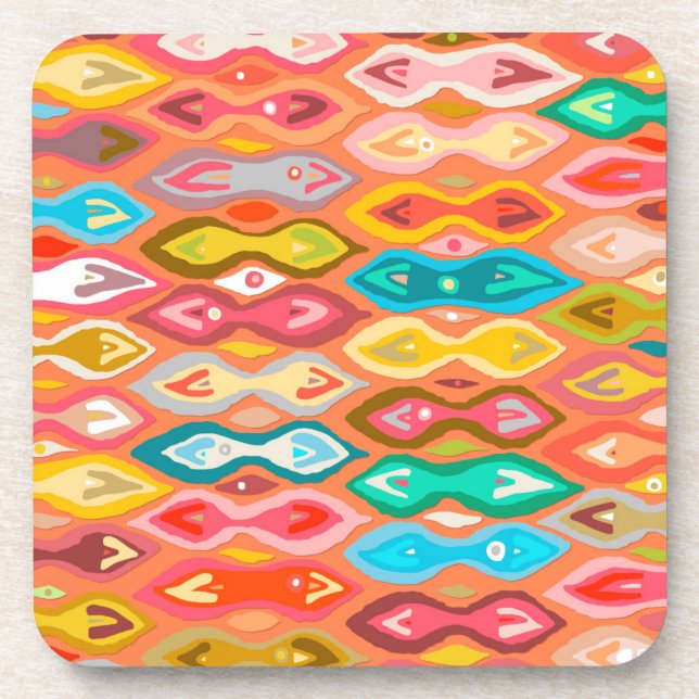 Greeshma ikat coaster (Front)